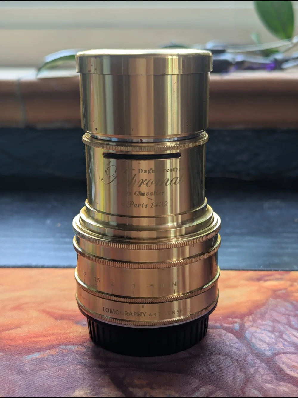 Lomography's Daguerreotype Achromat 2.9/64 Art Lens Chromat Brass Camera Lens